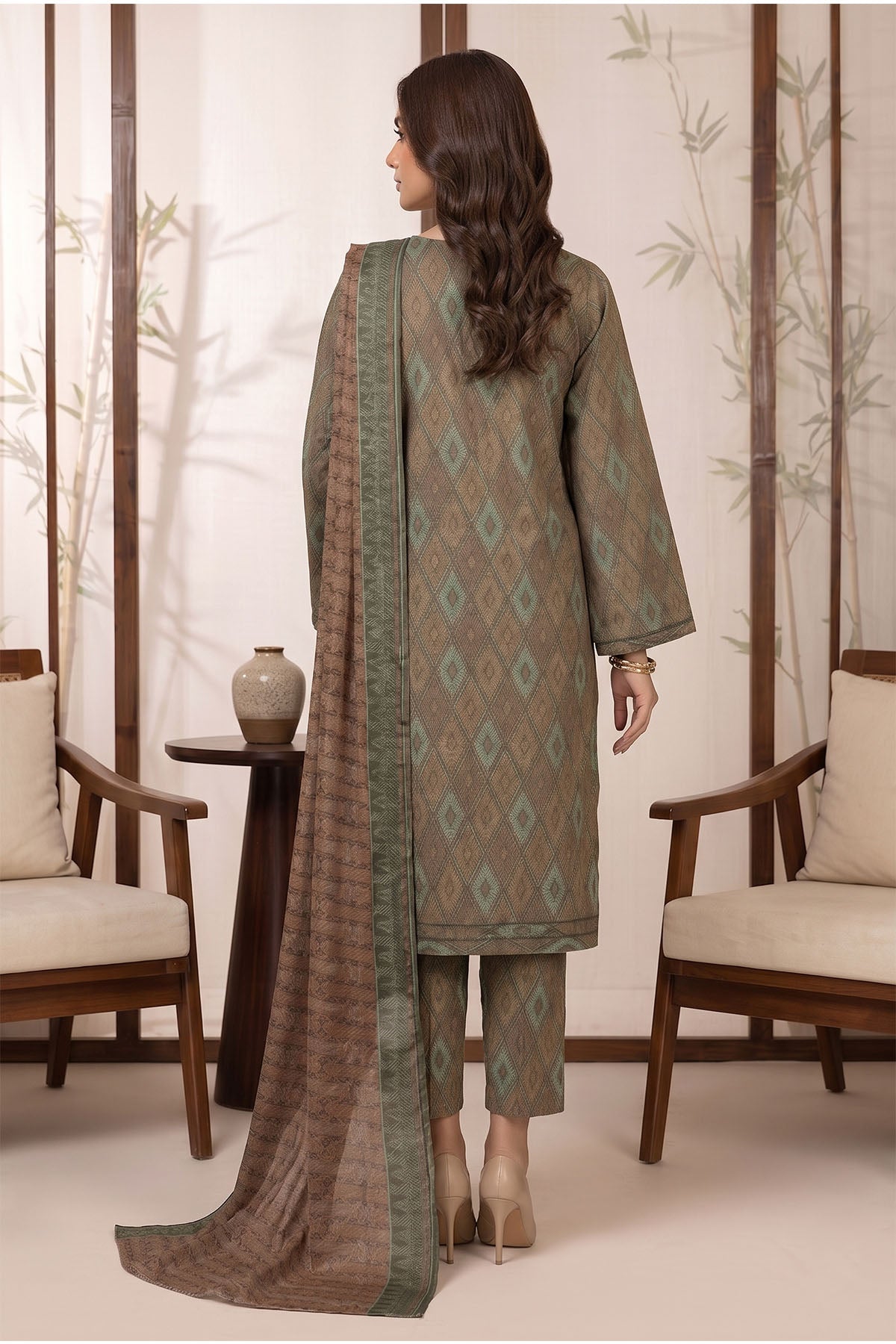 Cambrige Print 3 Piece SZ-2008