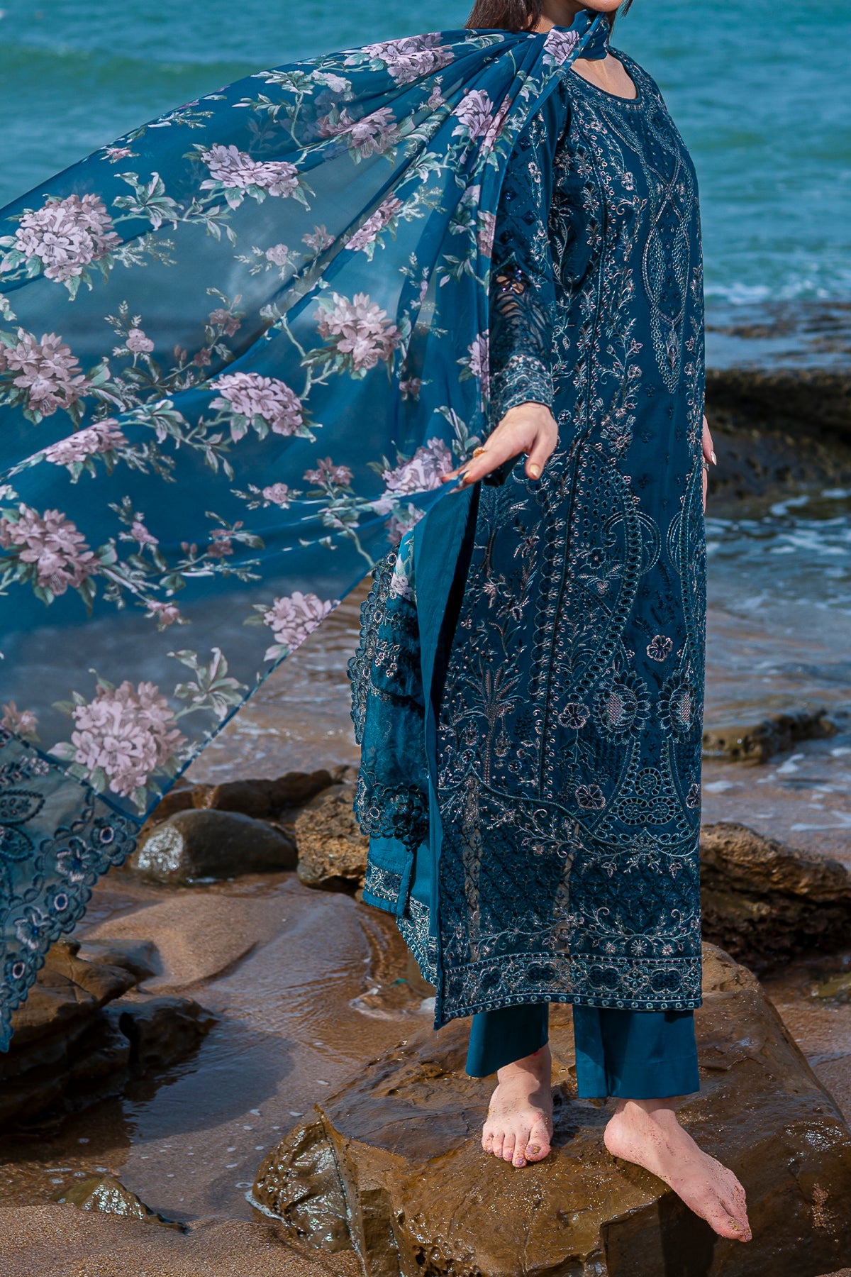3 PIECE DIGTAL PRINT LAWN | DPC-438