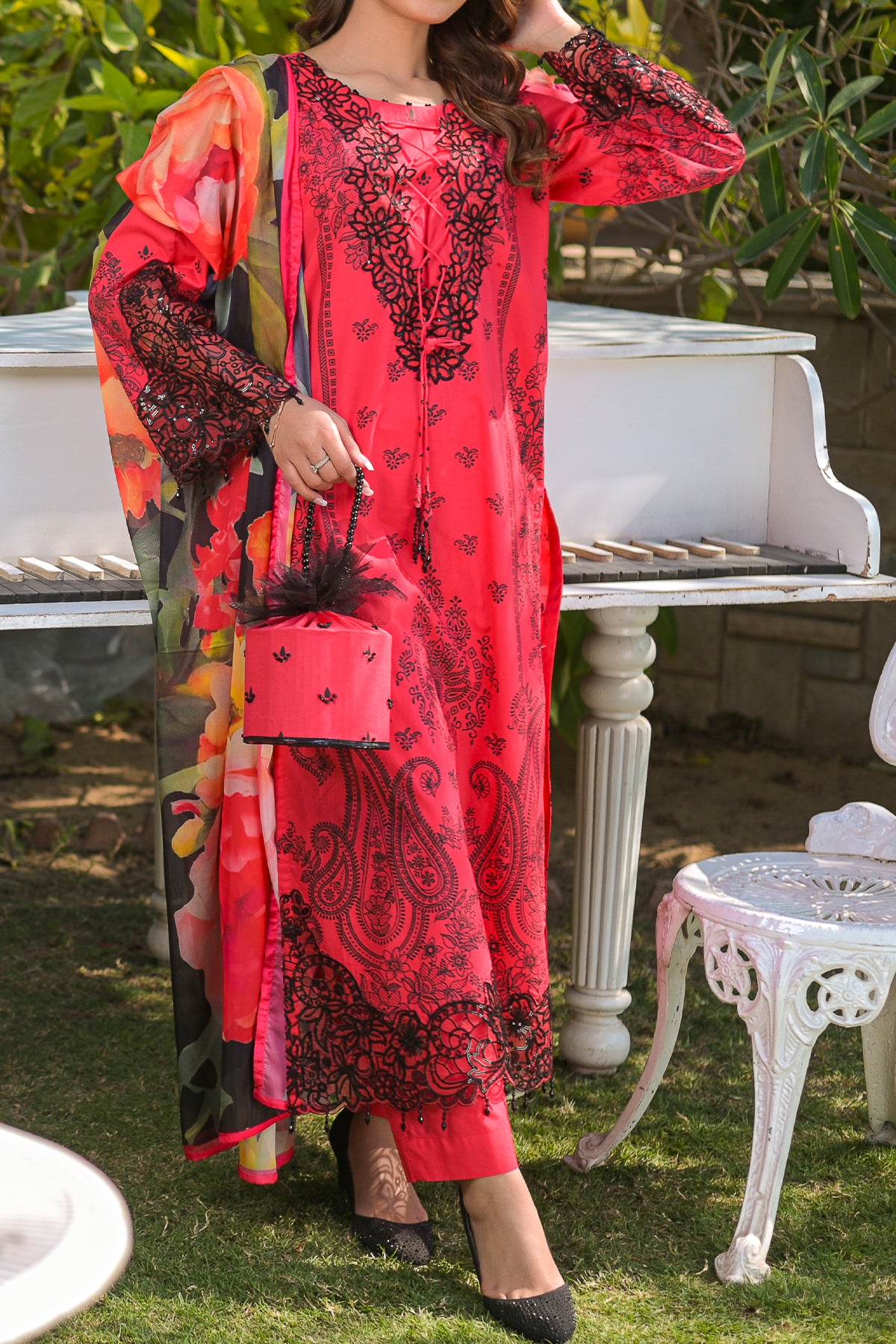3 PIECE DIGITAL PRINT LAWN | DPC-432