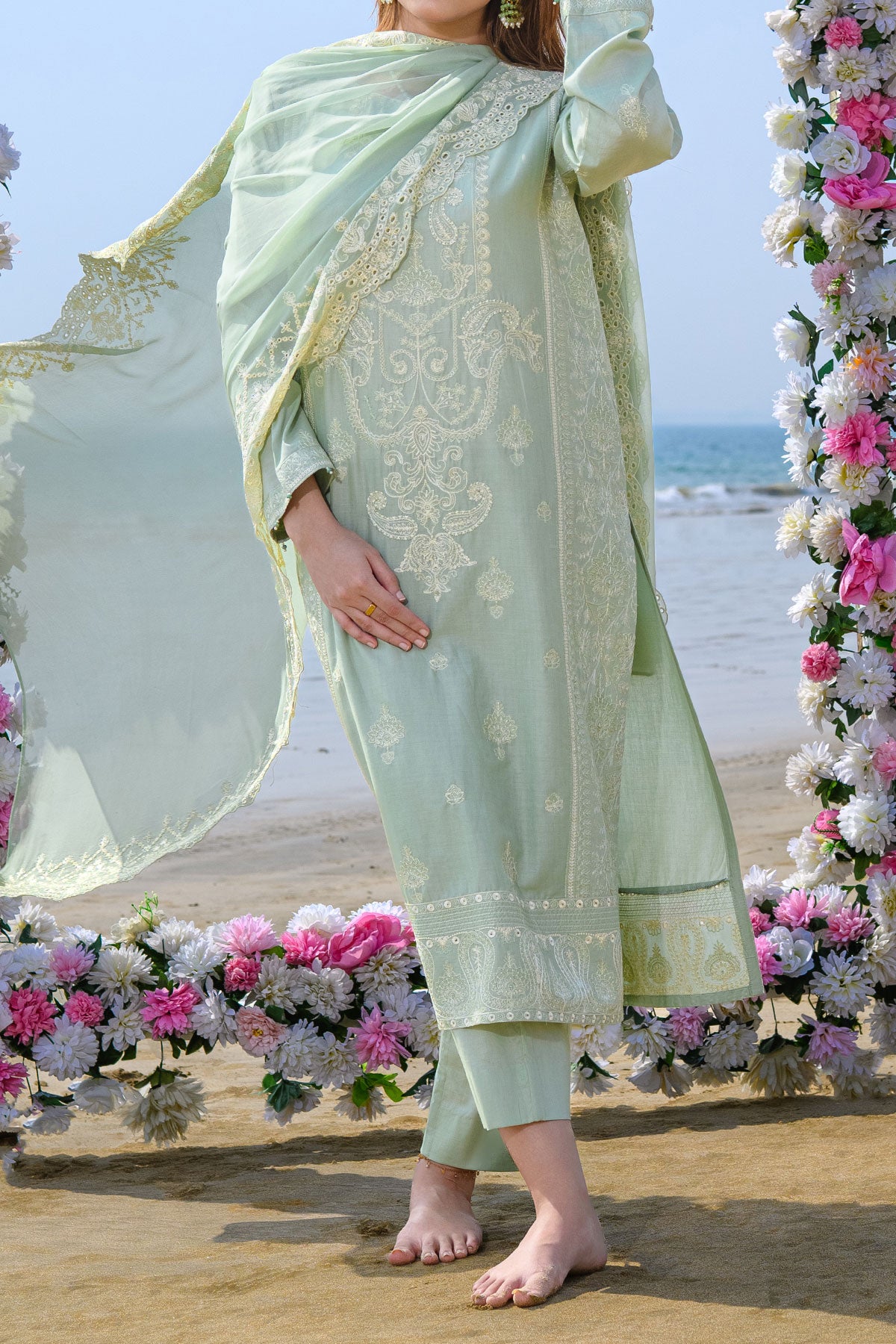 3 PIECE DIGTAL PRINT LAWN | CTN-438