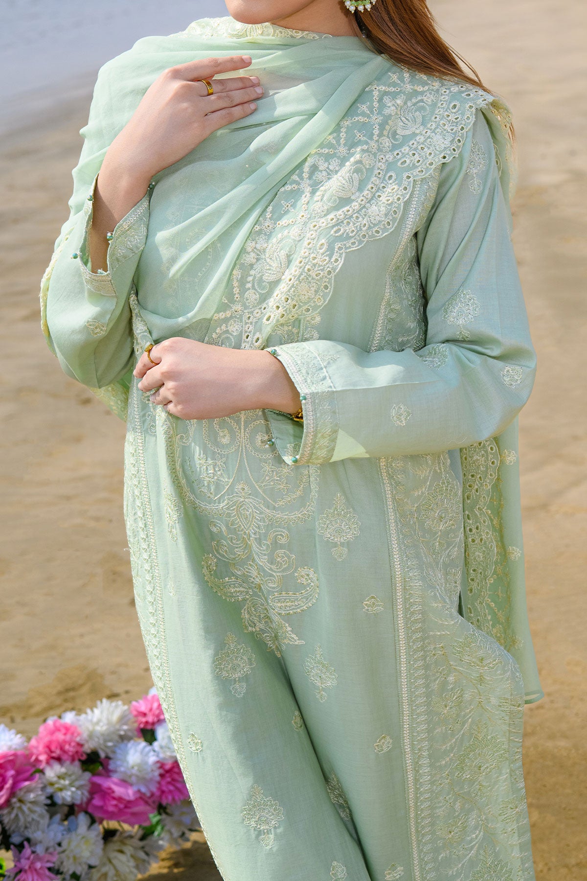 3 PIECE DIGTAL PRINT LAWN | CTN-438