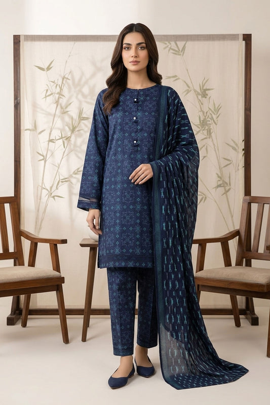 Cambrige Print 3 Piece M-SZ-2010