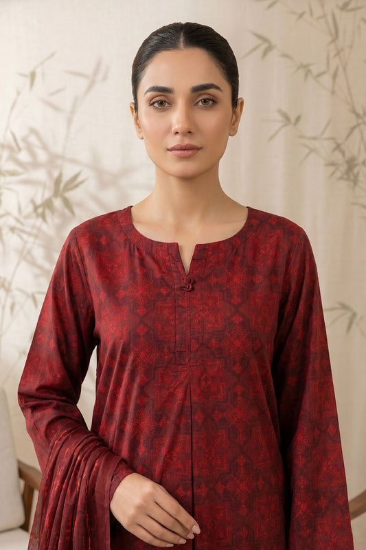 Cambrige Print 3 Piece M-SZ-2009