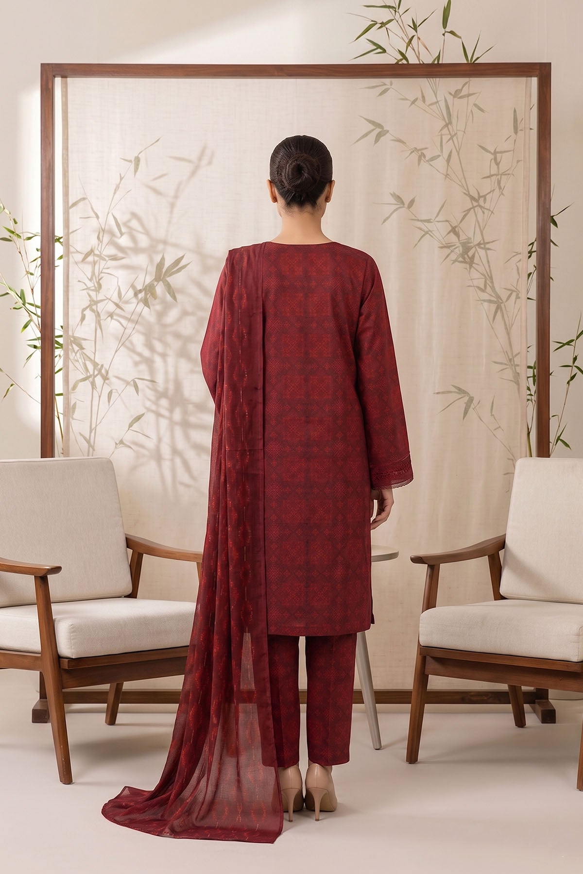 Cambrige Print 3 Piece M-SZ-2009