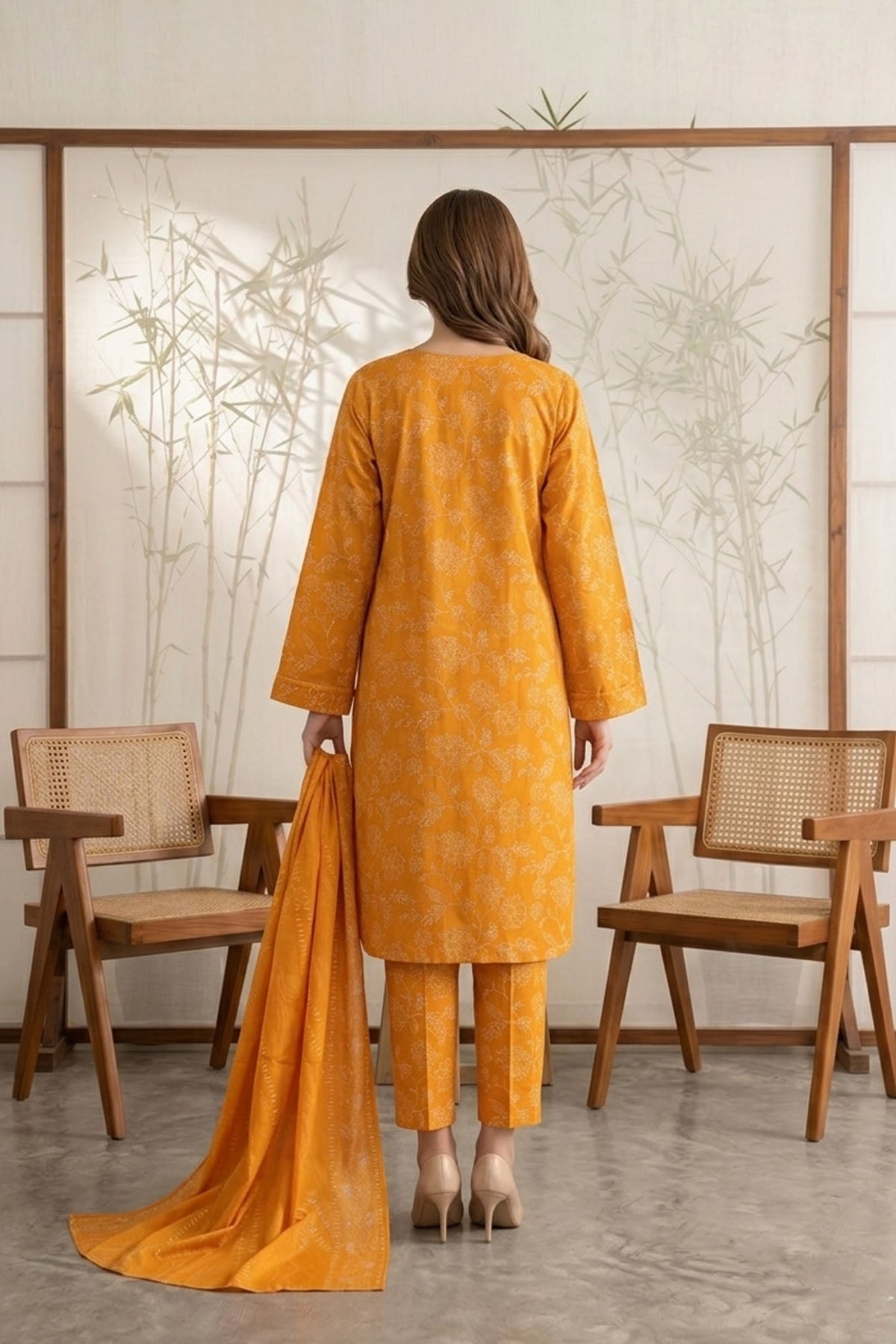 Cambrige Print 3 Piece SZ-2002