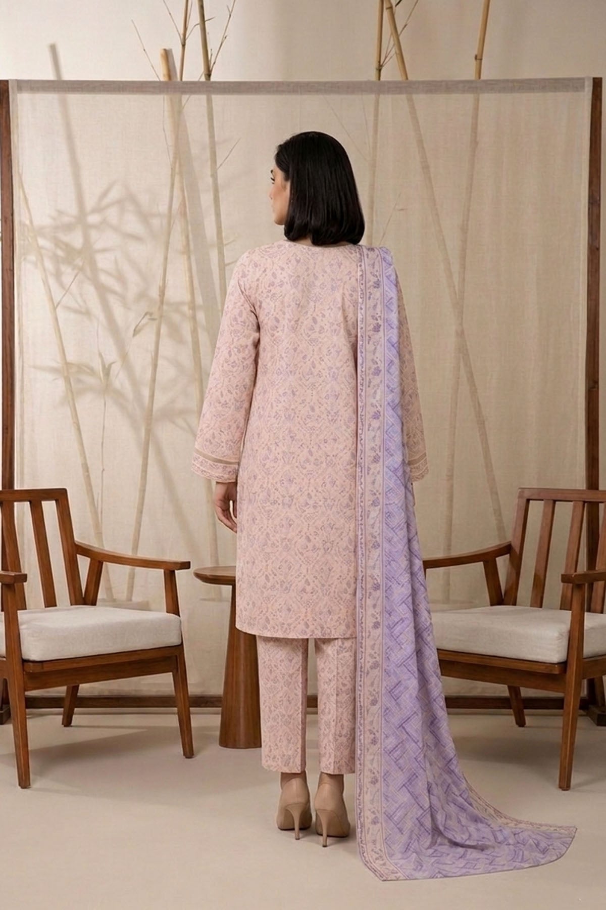 Cambrige Print 3 Piece SZ-2004