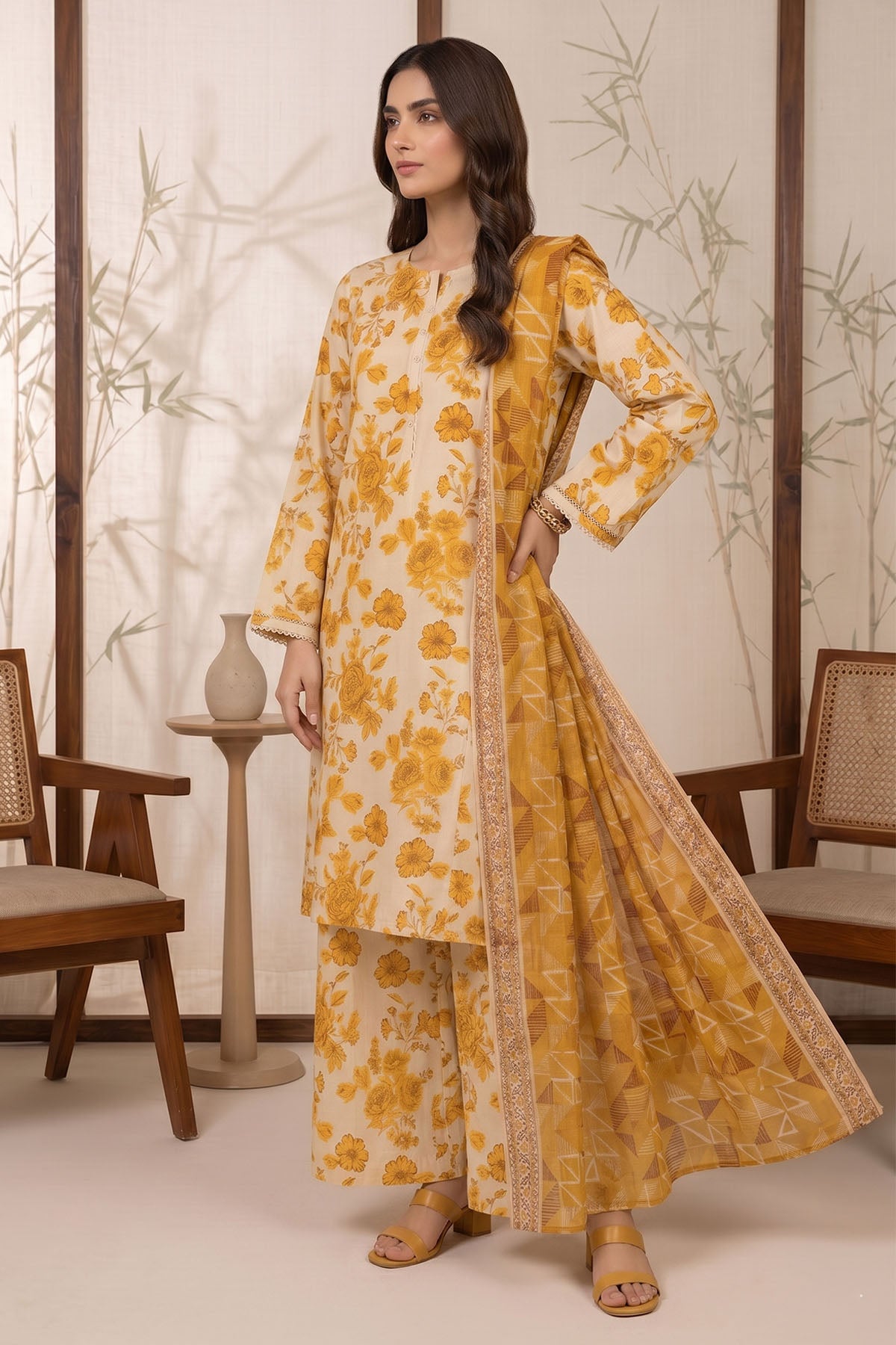 Cambrige Print 3 Piece SZ-2001