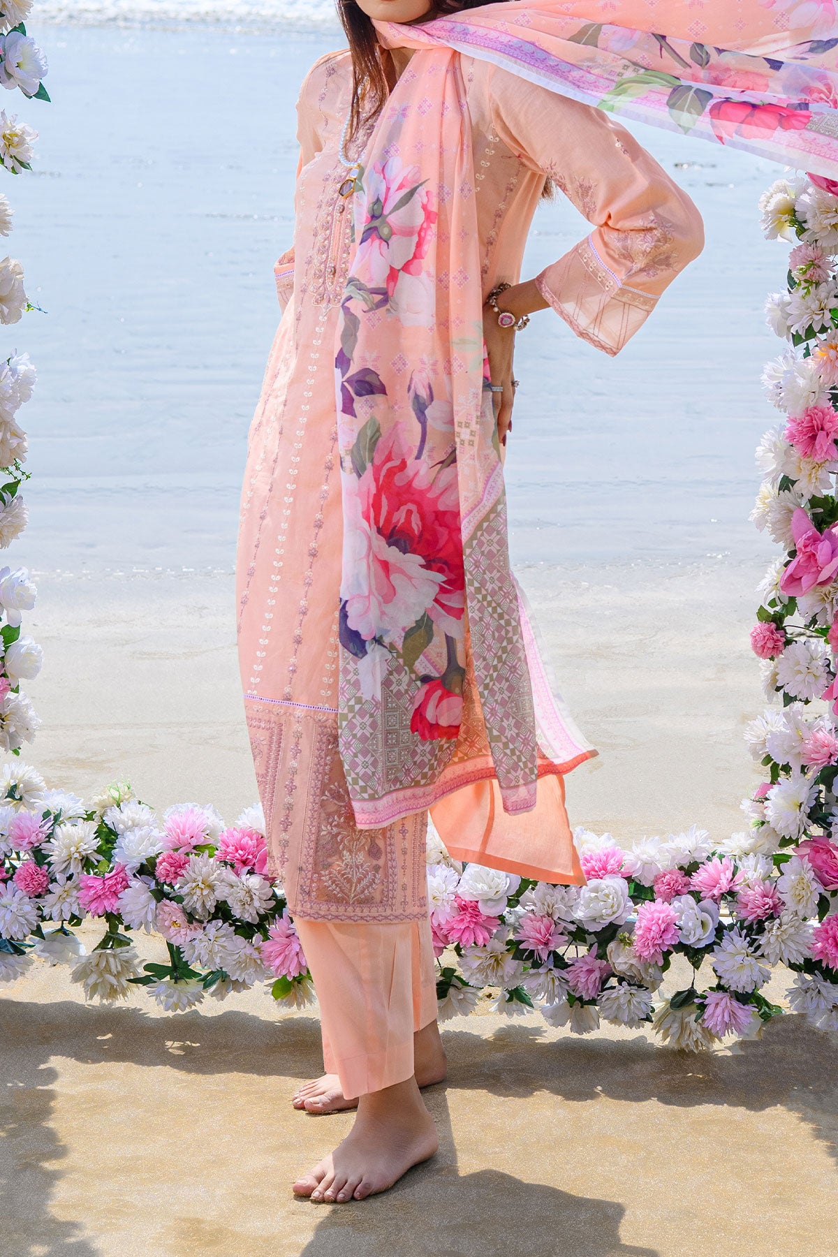 2 PIECE DIGTAL PRINT LAWN | DPC-381