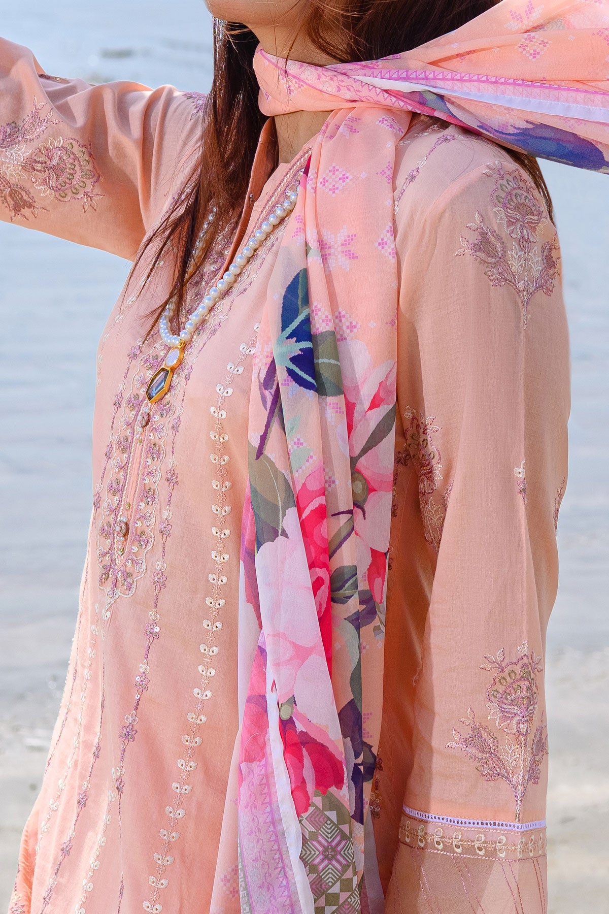 2 PIECE DIGTAL PRINT LAWN | DPC-381