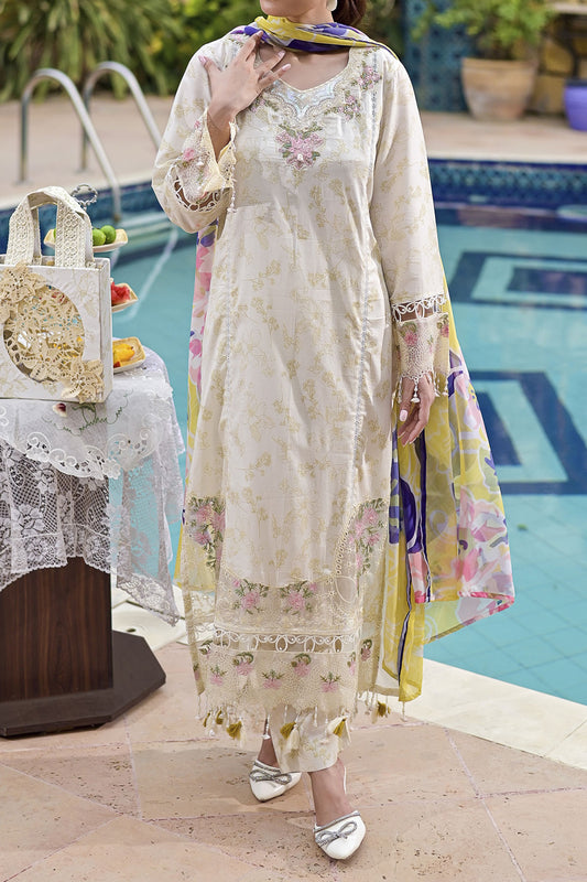 3 PIECE DIGITAL PRINT LAWN | DPC-415