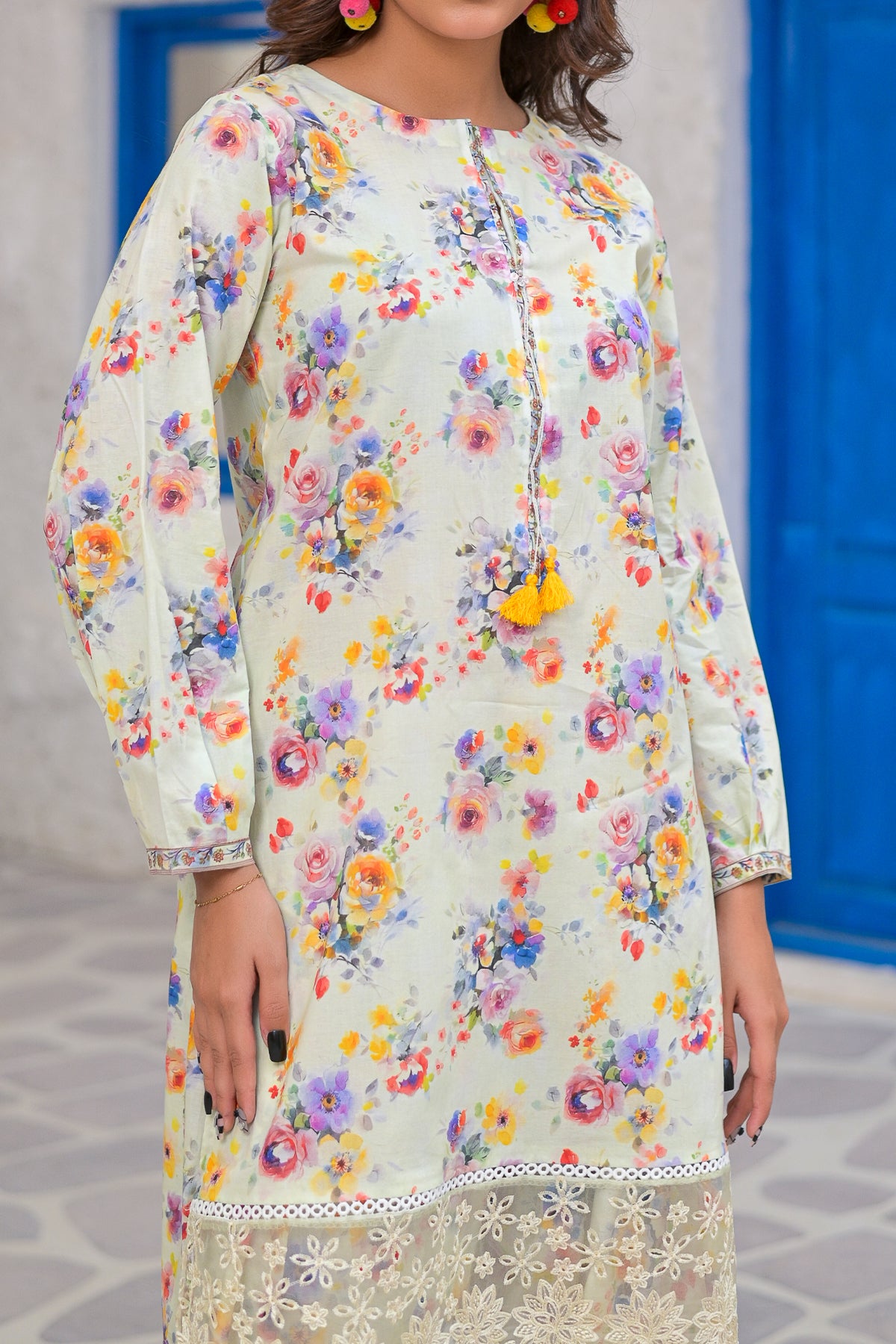 2 PIECE DIGITAL PRINT LAWN | DPC-435