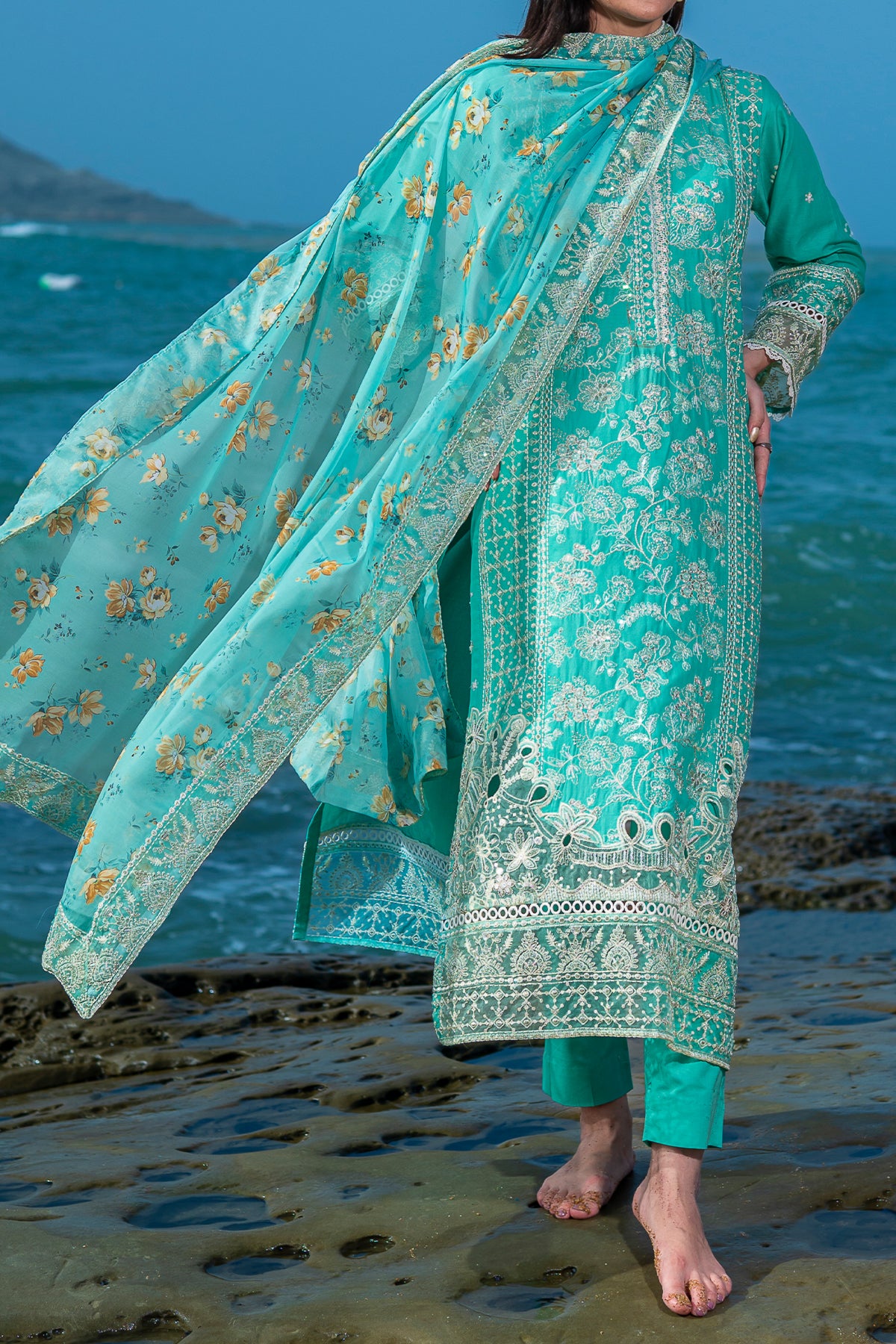 3 PIECE DIGTAL PRINT LAWN | DPC-437