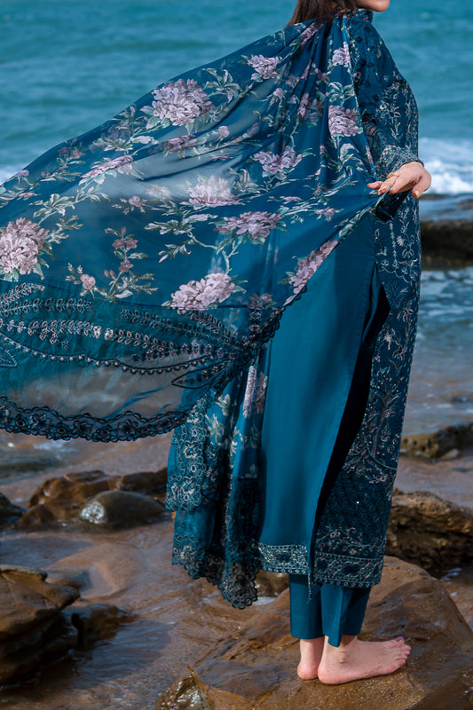 3 PIECE DIGTAL PRINT LAWN | DPC-438