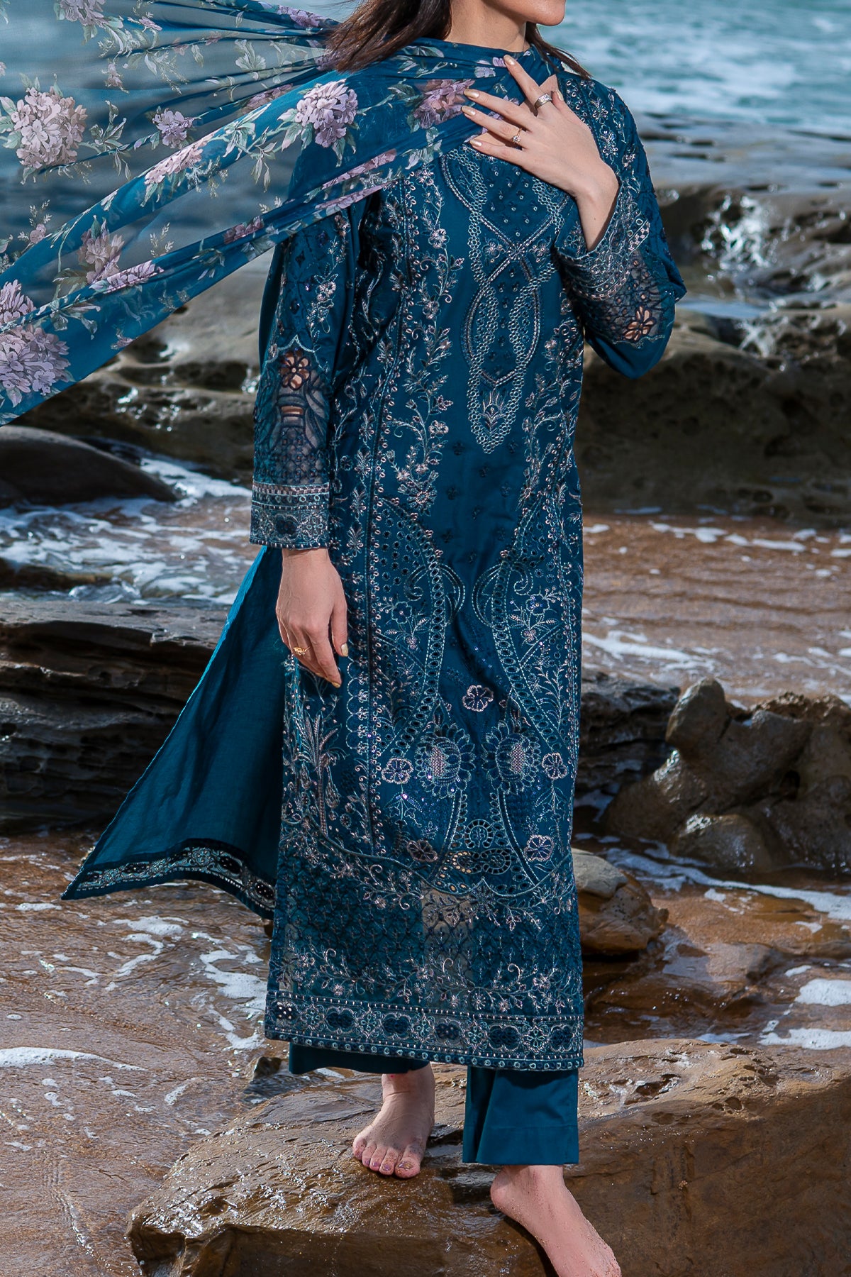 3 PIECE DIGTAL PRINT LAWN | DPC-438