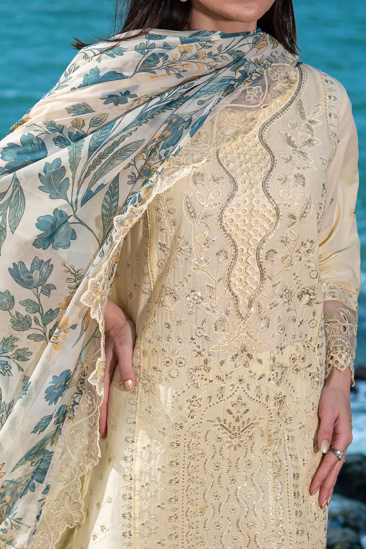 3 PIECE DIGTAL PRINT LAWN | DPC-443