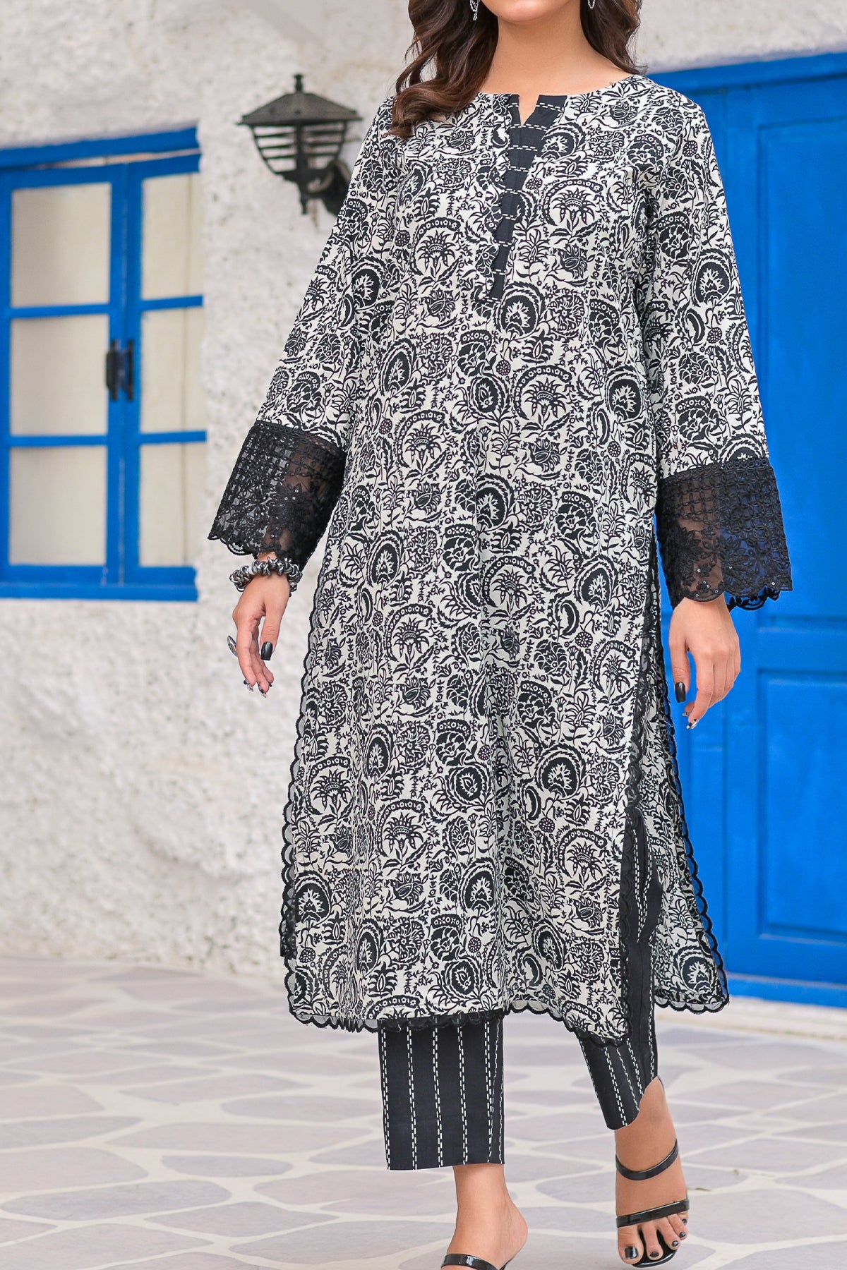3 PIECE DIGTAL PRINT LAWN | DPC-446