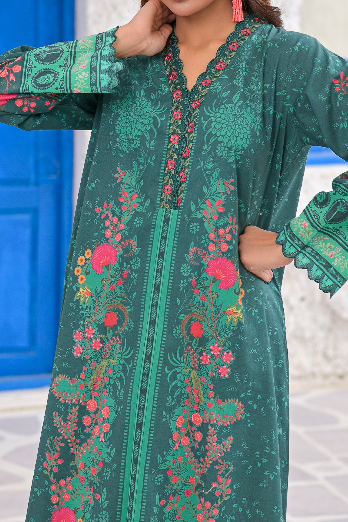3 PIECE DIGTAL PRINT LAWN | DPC-448