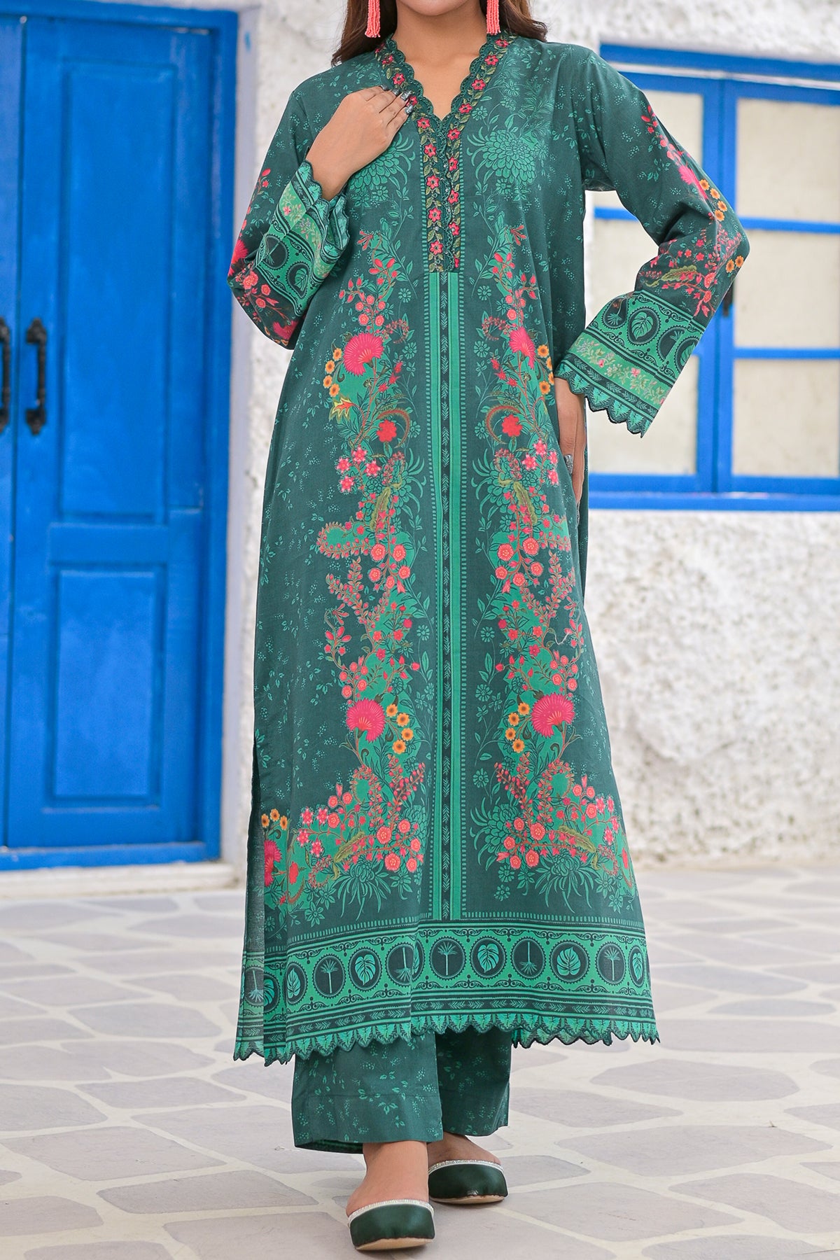 3 PIECE DIGTAL PRINT LAWN | DPC-448