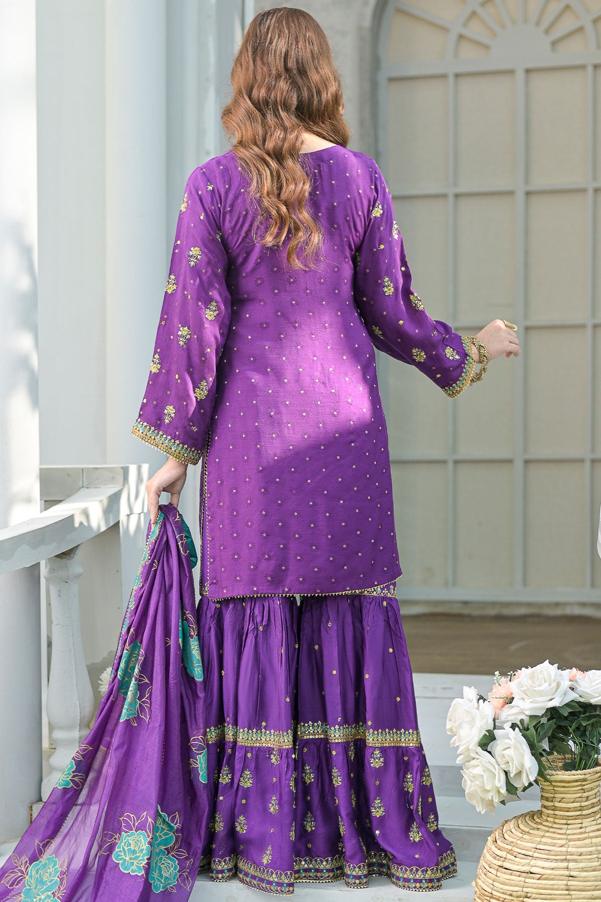 WOMEN'S-3 PIECE FANCY JACQUARD | FJ-277