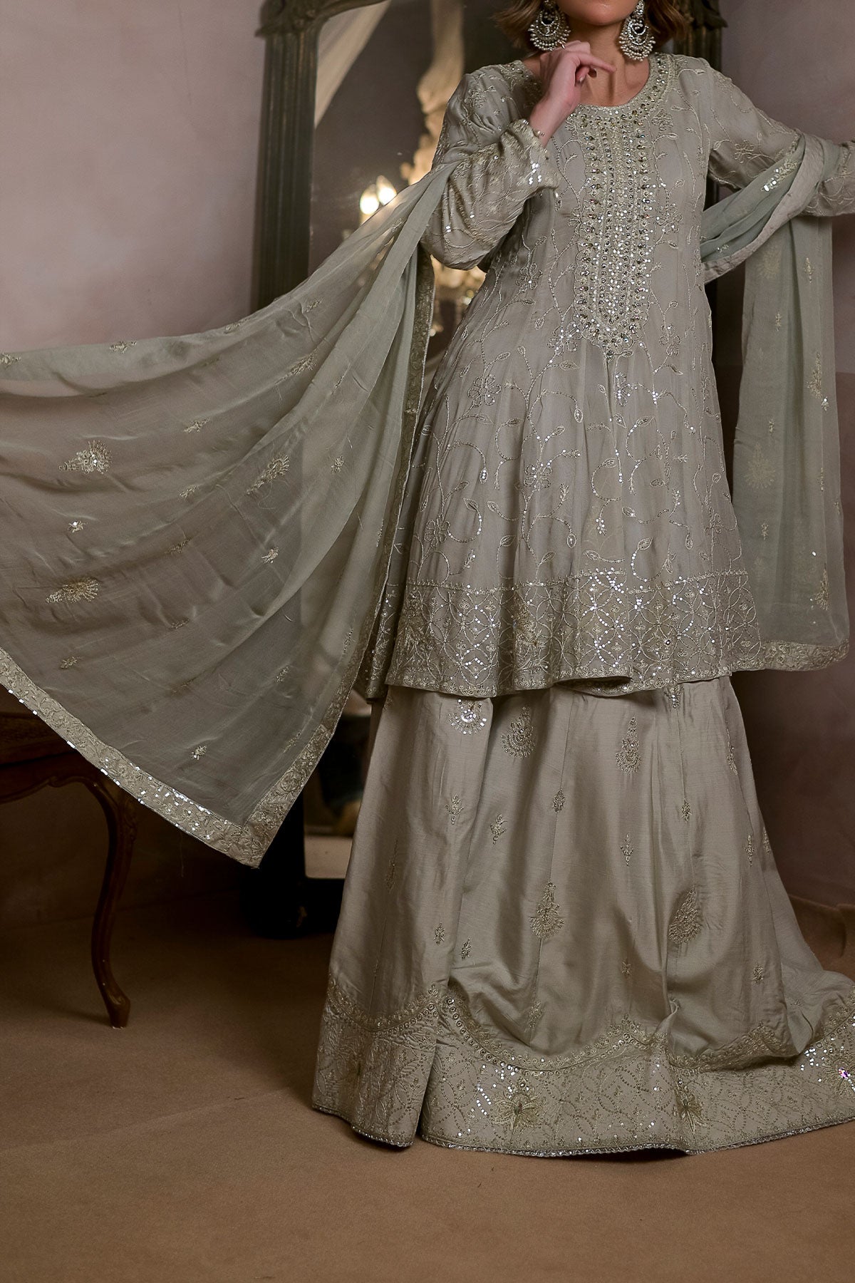 WOMEN'S PRET-VISCOSE DRESS | N-2432
