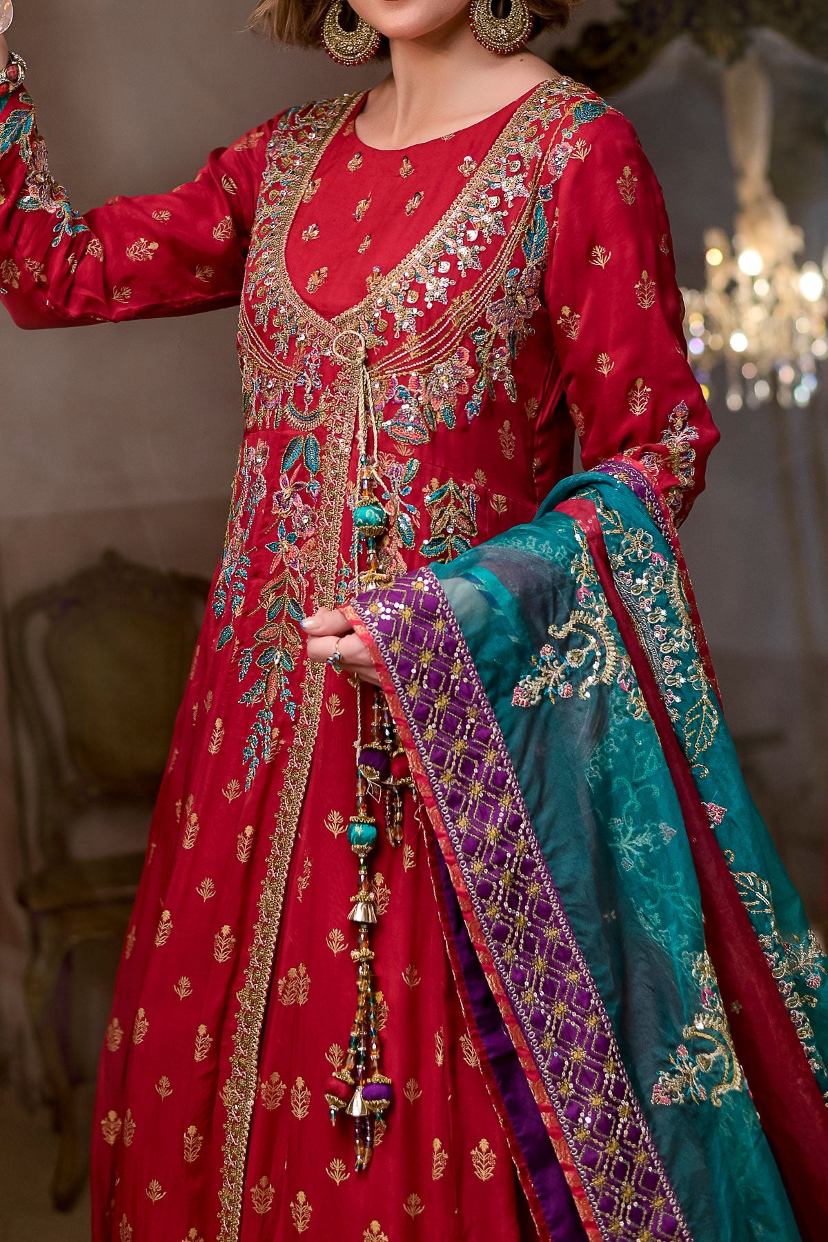 WOMEN'S PRET-VISCOSE DRESS | N-2434