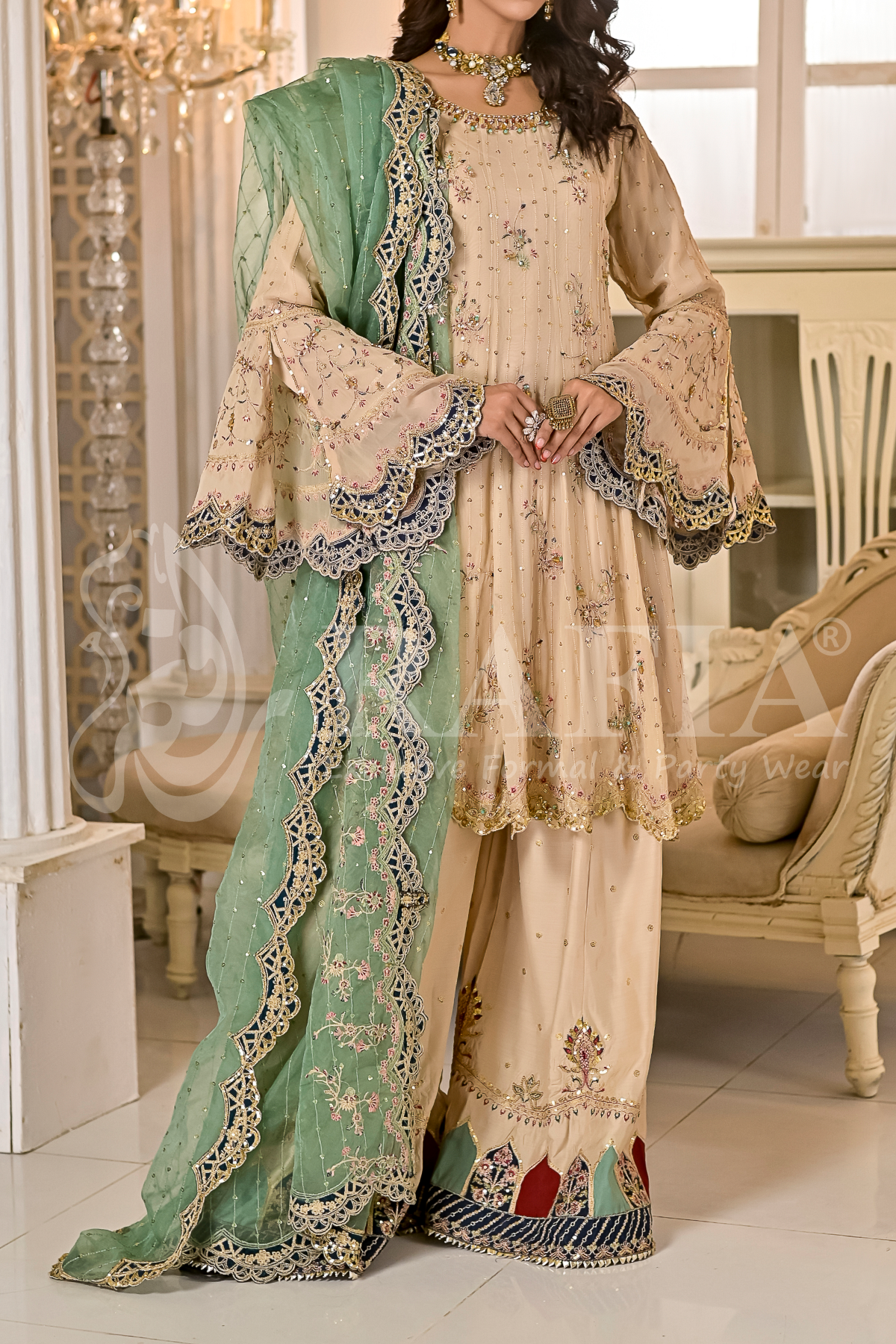 WOMEN'S PRET-SILKZAR KHAS | SZ-1286
