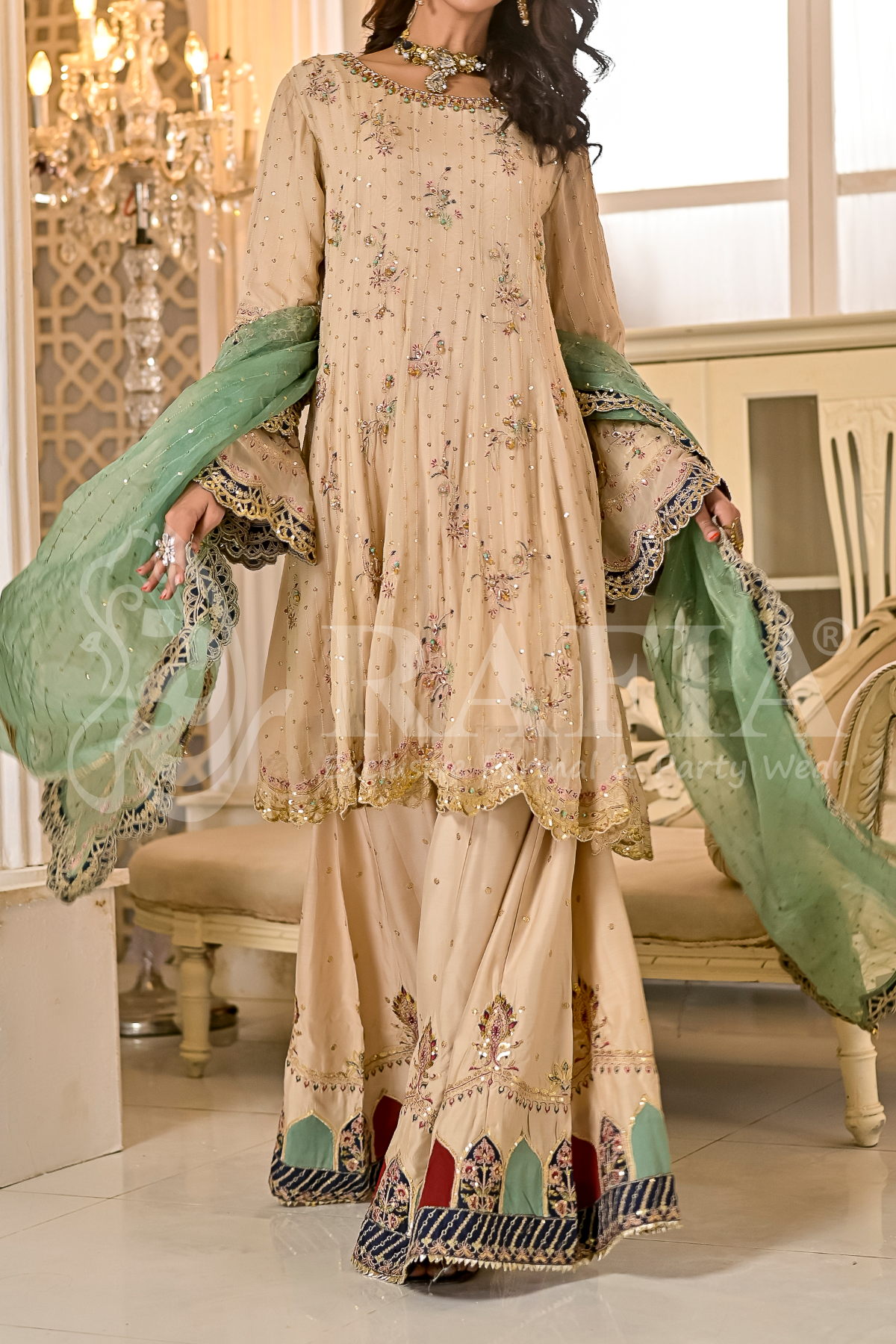 WOMEN'S PRET-SILKZAR KHAS | SZ-1286