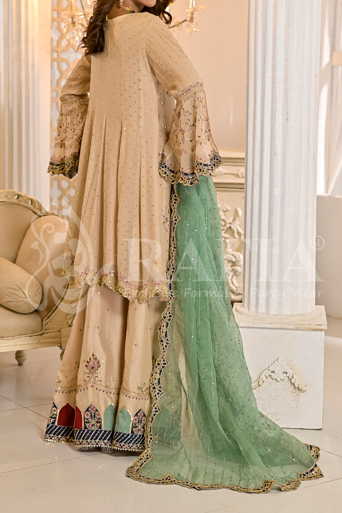 WOMEN'S PRET-SILKZAR KHAS | SZ-1286