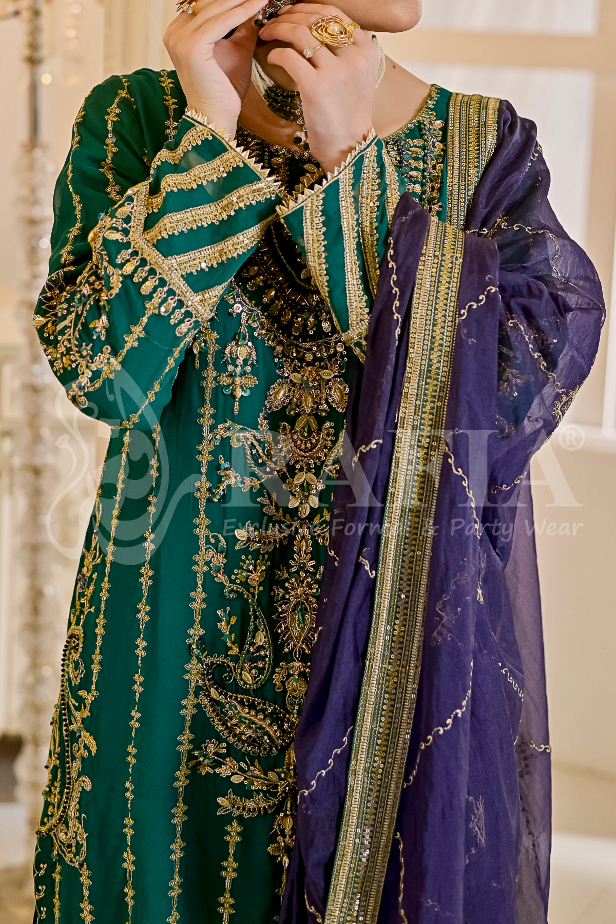 WOMEN'S PRET-SILKZAR KHAS | SZ-1287