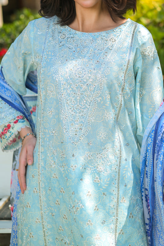 3 PIECE DIGITAL PRINT LAWN | DPC-431