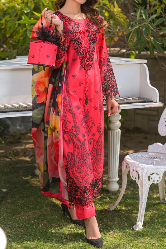 3 PIECE DIGITAL PRINT LAWN | DPC-432