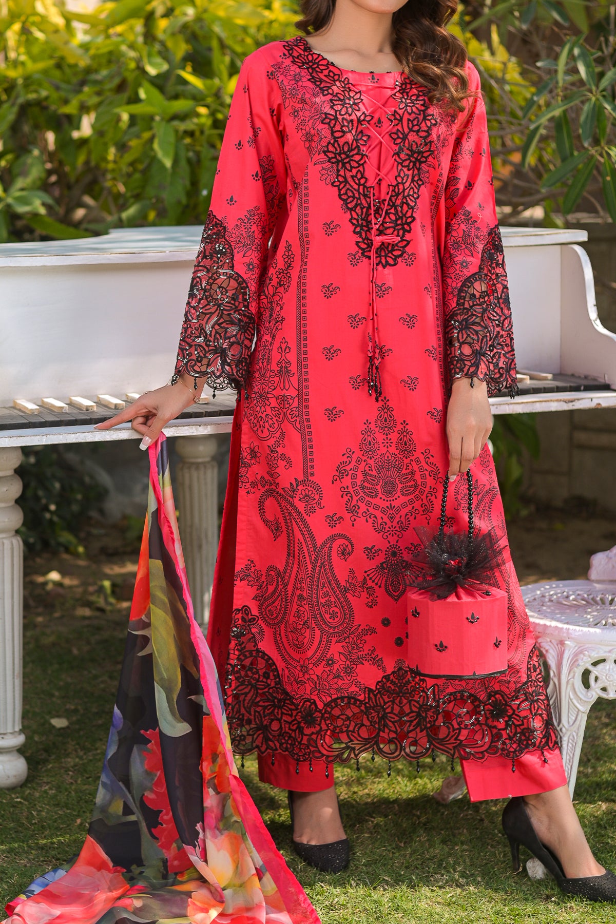 3 PIECE DIGITAL PRINT LAWN | DPC-432