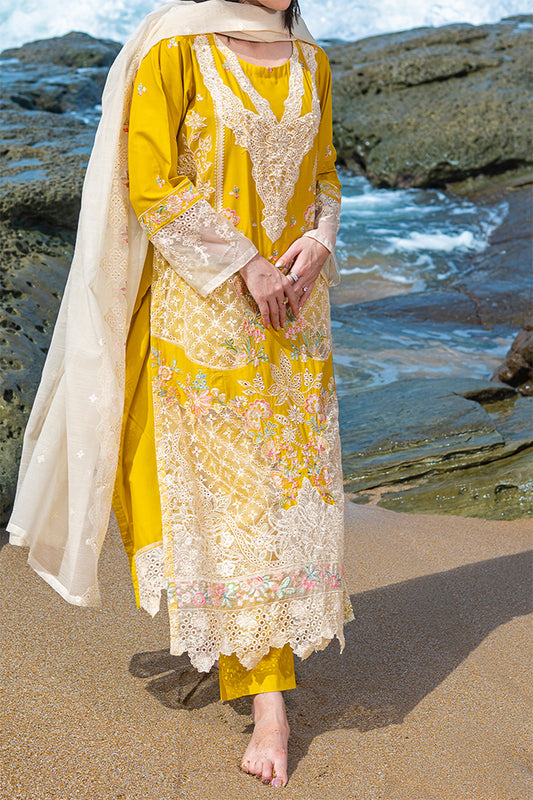 WOMEN'S-3 PIECE EMBROIDERY COTTON | SZ-479