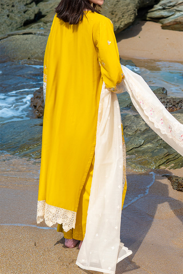 WOMEN'S-3 PIECE EMBROIDERY COTTON | SZ-479