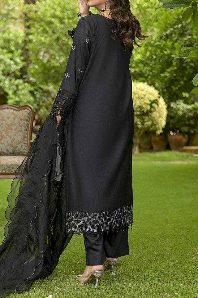 WOMEN'S-3 PIECE EMBROIDERY COTTON | SZ-458