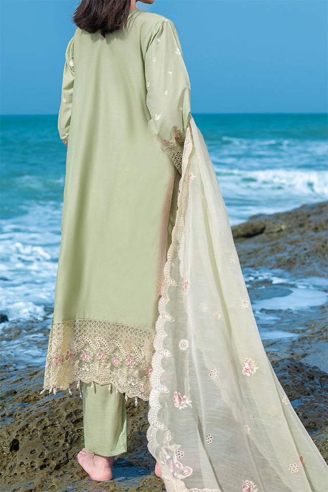 WOMEN'S-3 PIECE EMBROIDERY COTTON | SZ-471